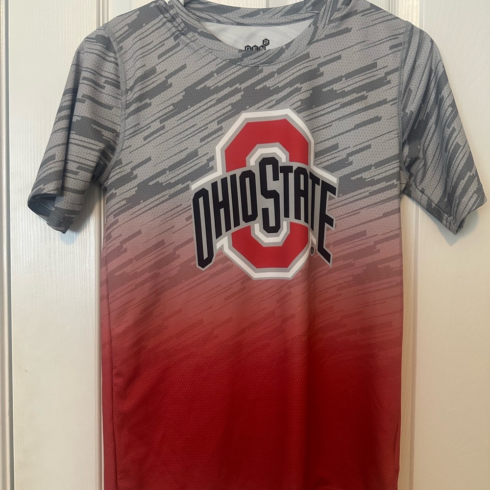 Ohio State Dry Fit Material youth shirt